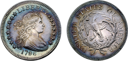 The U.S. quarter was first produced in 1796. Only 6,146 were struck that year.
