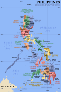 Provinces and regions of the Philippines