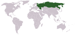 Location of Russia